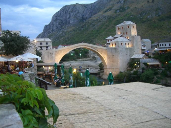 Natürlich die Brücke von Mostar